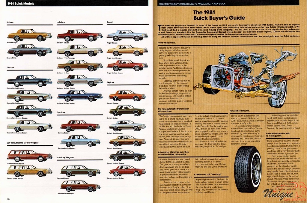 1981 Buick Prestige Full-Line All Models Brochure Page 36